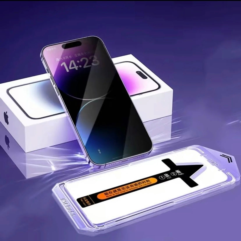 14, 15 Plus, Pro, Pro Max Telefonlar İçin 2'li Paket Mat Ekran Koruyucu Cam