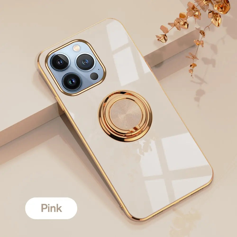iPhone 14 Anacotte Ringora Magnetic Ring Stand iPhone case